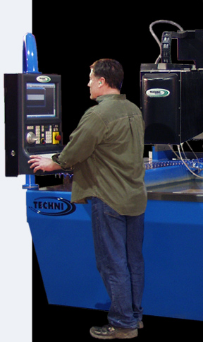 Techni Abrasive Waterjet machine